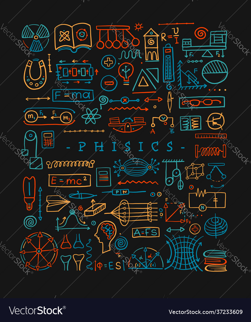 Physics Formula Vector Art, Icons, and Graphics for Free Download