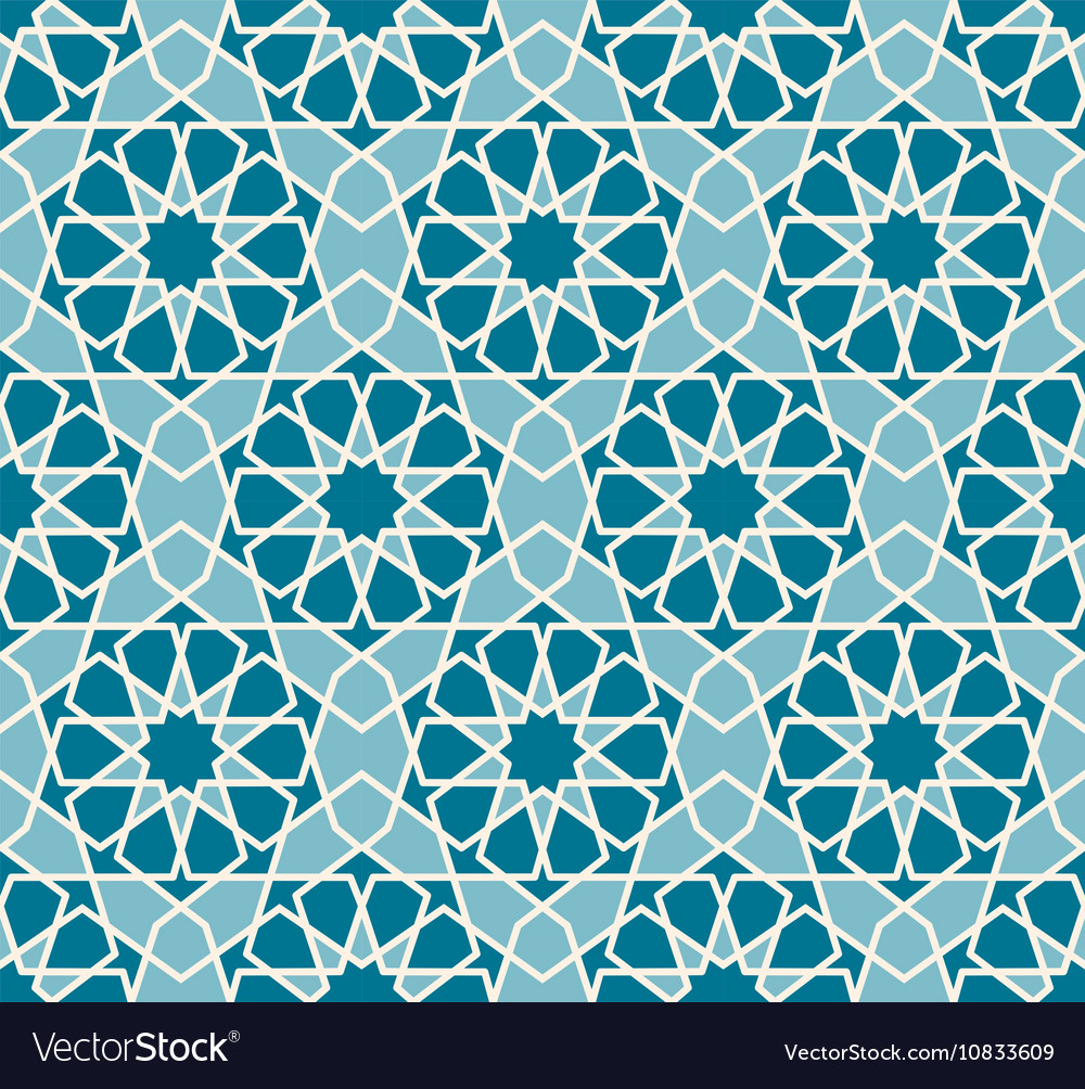 Seamless pattern colorful ethnic ornament Vector Image