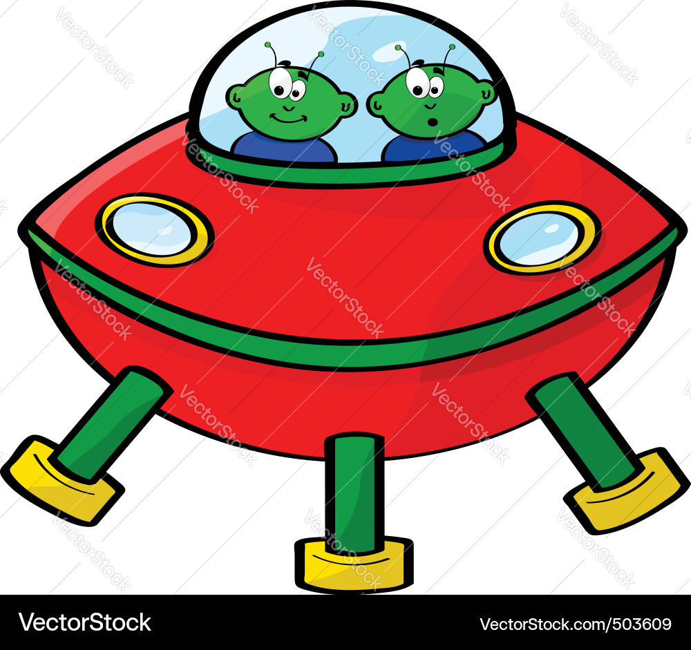 Space aliens Royalty Free Vector Image - VectorStock