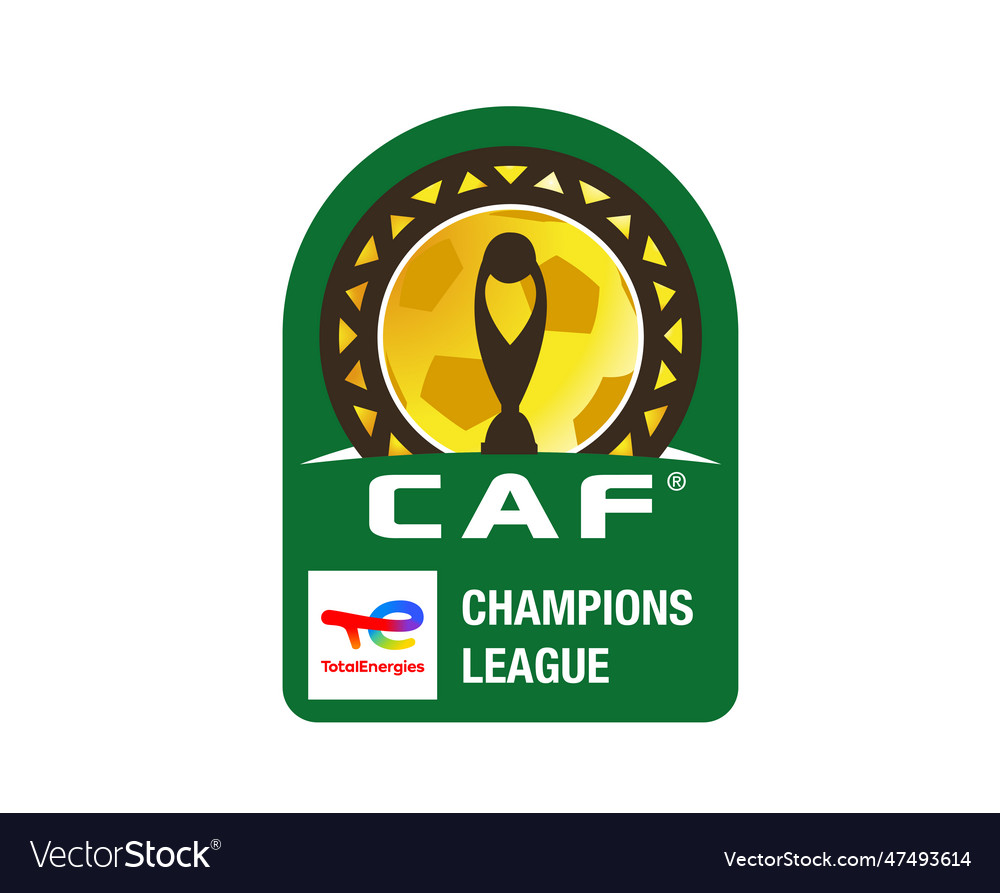 Champions league africa logo symbol Royalty Free Vector