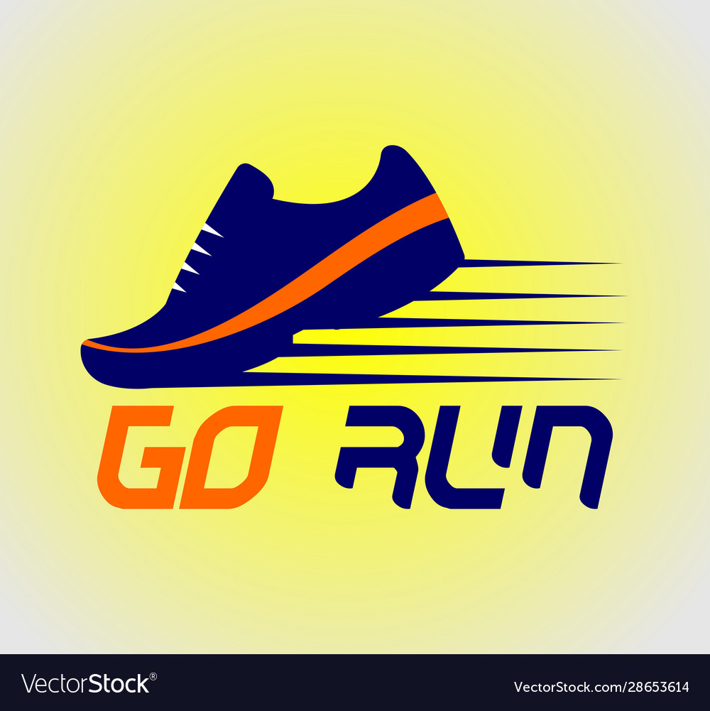 Go run Royalty Free Vector Image - VectorStock