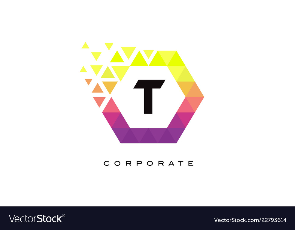 t shape logo