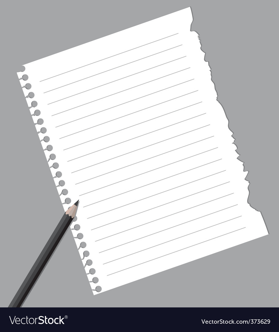 https://cdn5.vectorstock.com/i/1000x1000/36/29/notebook-paper-with-pencil-vector-373629.jpg