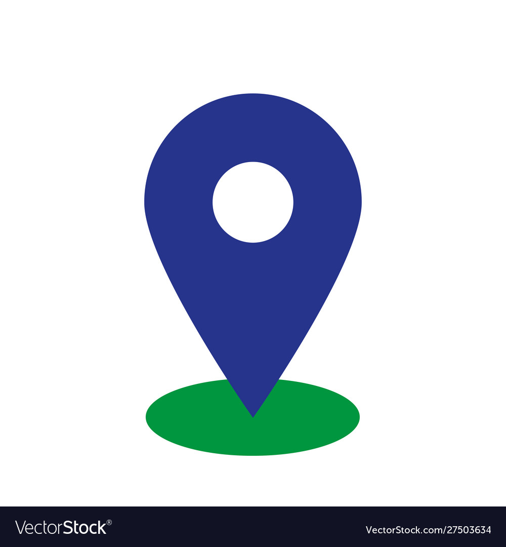 Placeholder flat symbol or location icon