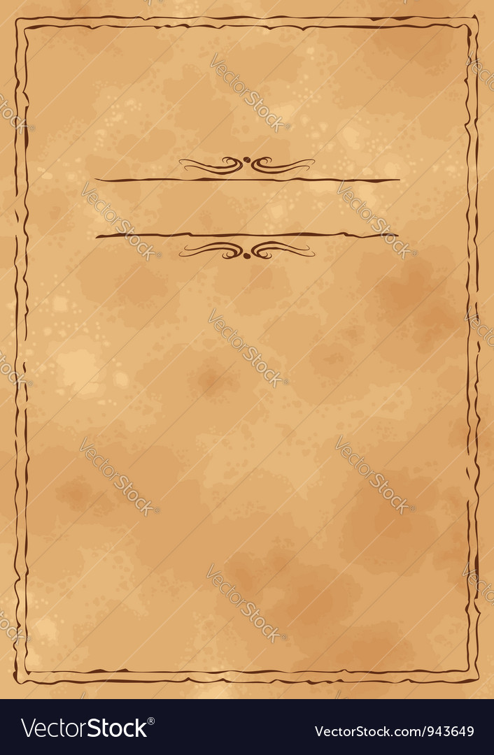 Grunge Vintage Old Paper Background Royalty Free Vector