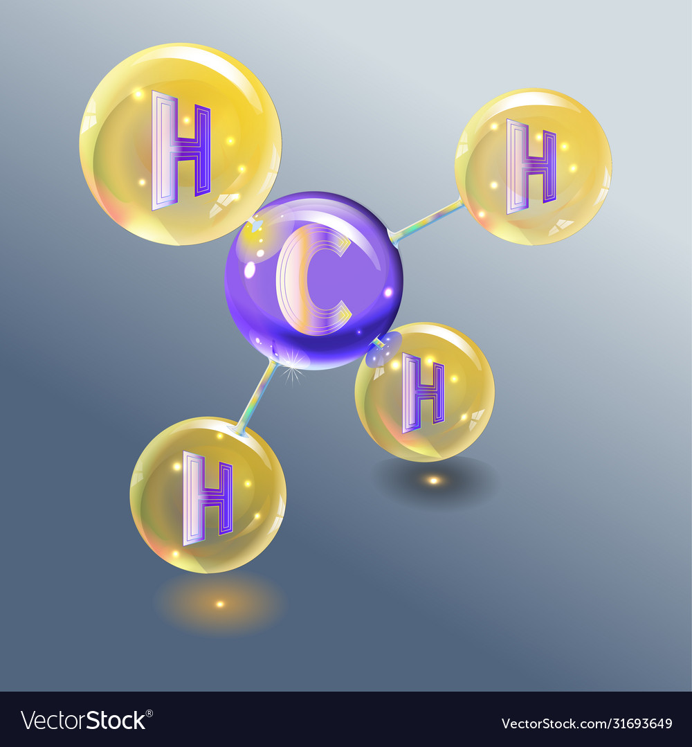 Molecule methane