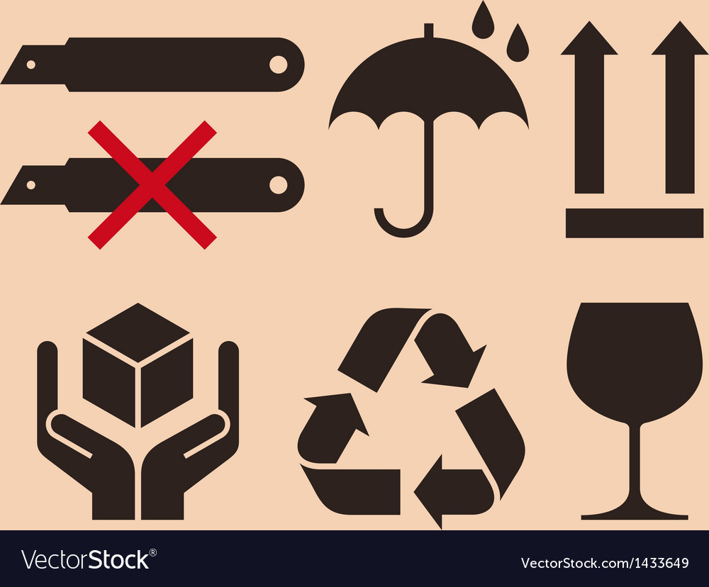Packaging symbols