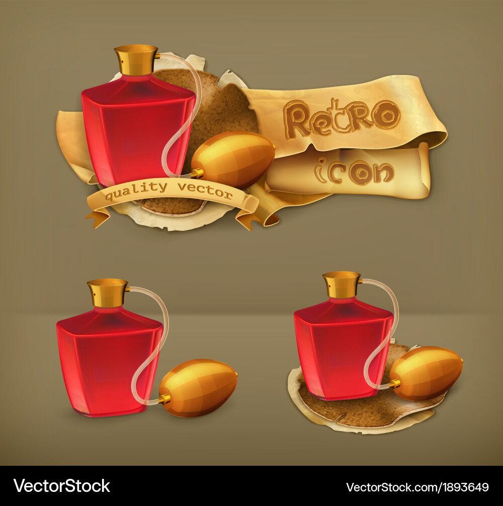 Perfume icon Royalty Free Vector Image - VectorStock