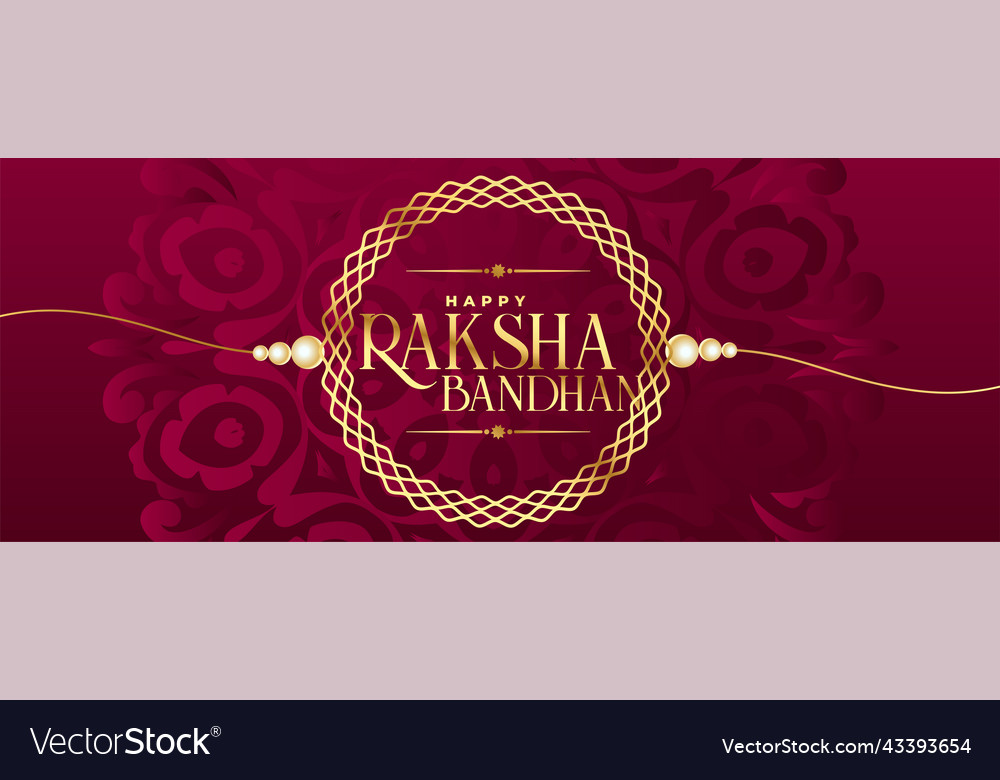 Beautiful raksha bandhan festival background