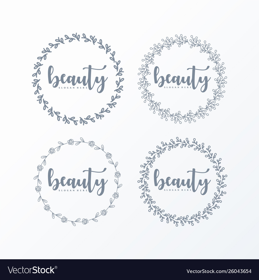 Feminine logo simple bundle