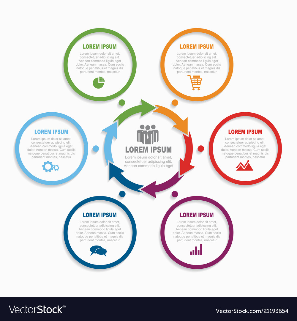 Infographic design template with place for your Vector Image