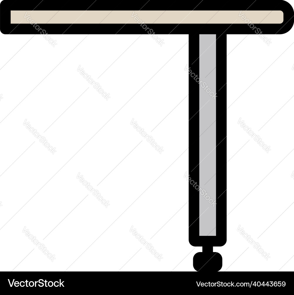 Briefing table console icon Royalty Free Vector Image