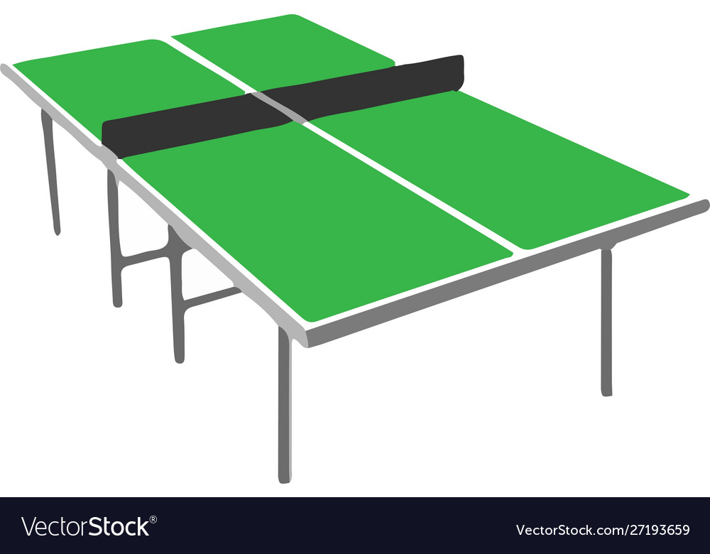 Tabletennis icon on white background