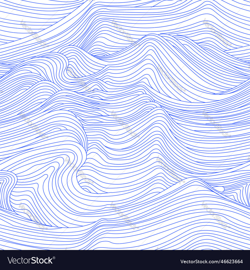 Abstract wave lines 2