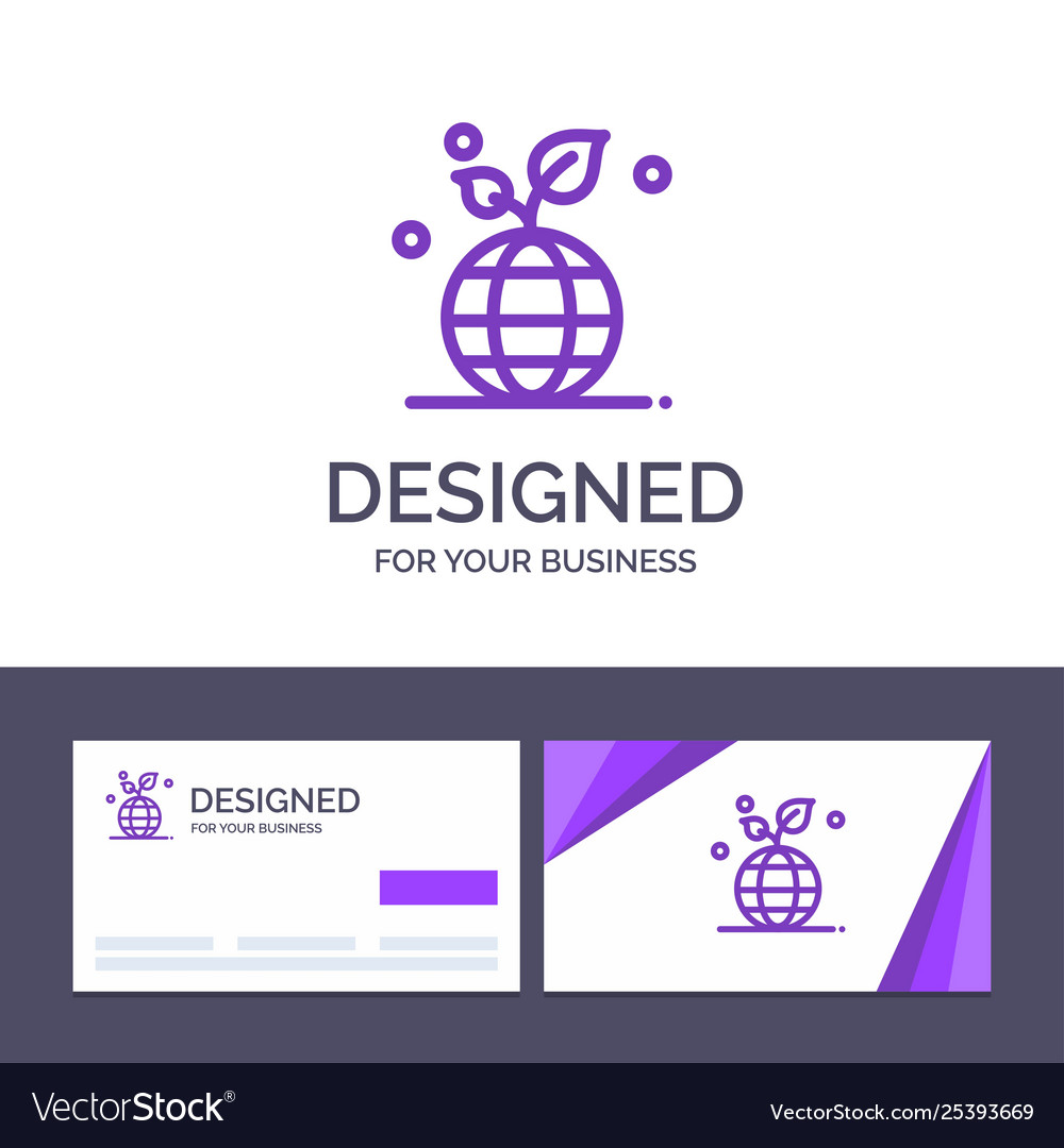 Creative business card and logo template growth