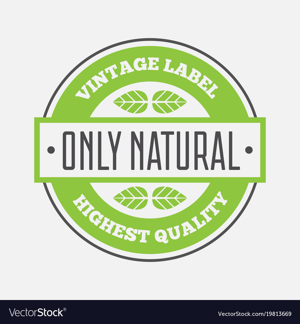 Health and beauty care logos or labels Royalty Free Vector