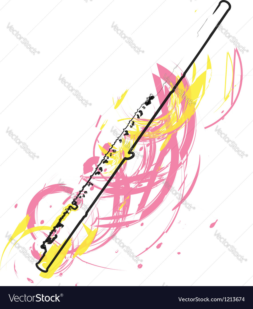 Abstract flute