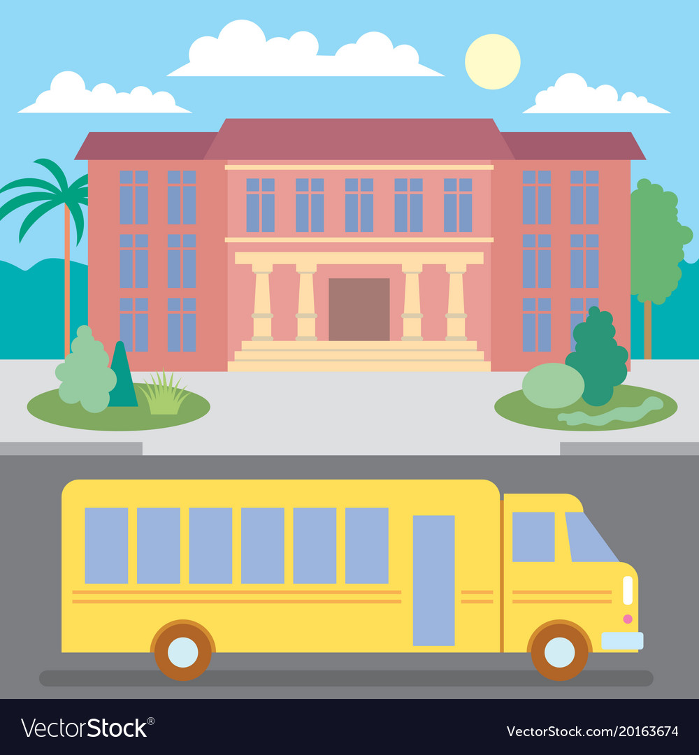 School Royalty Free Vector Image - VectorStock