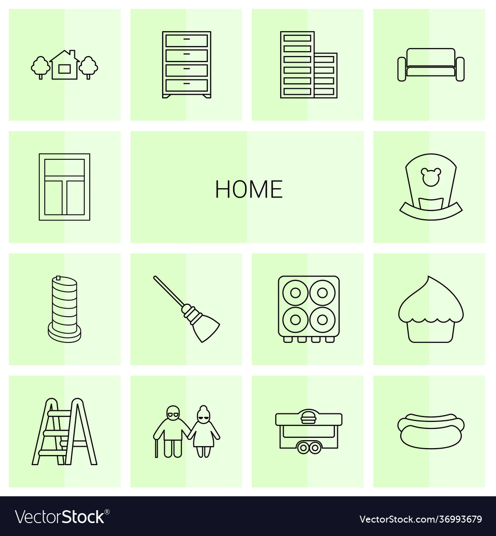 14 home icons