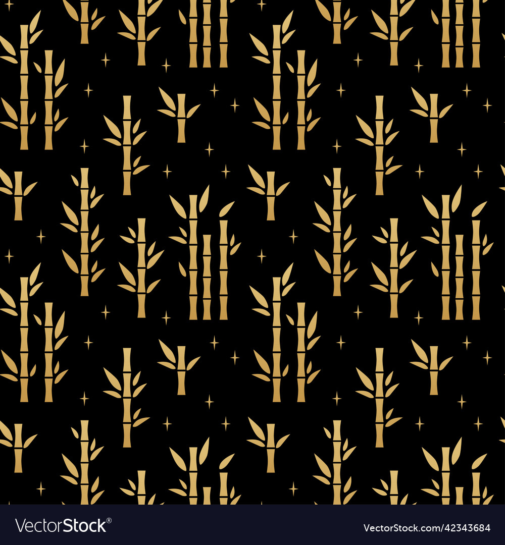 Chinese traditional bamboo seamless pattern