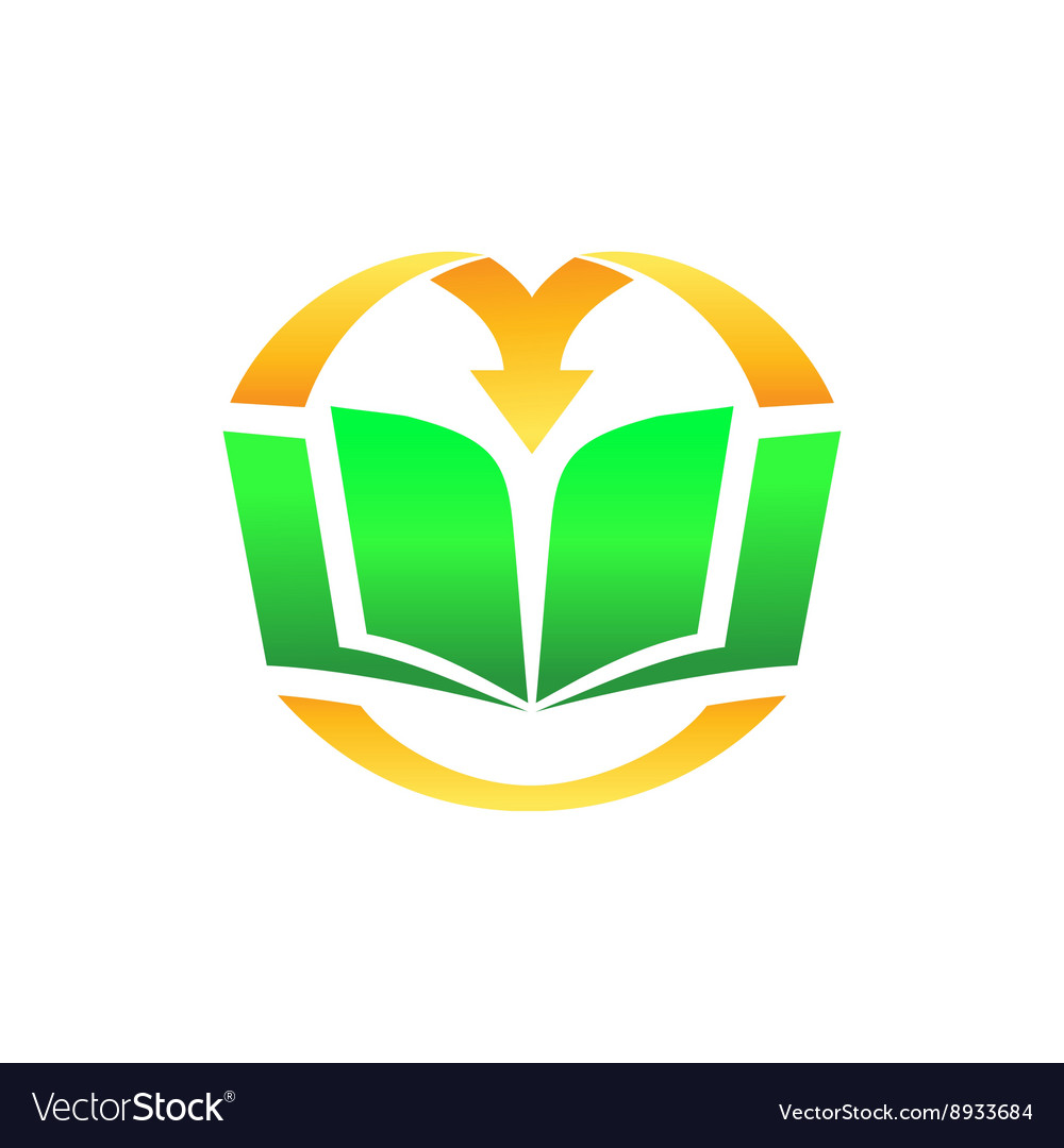 Library logo Royalty Free Vector Image - VectorStock