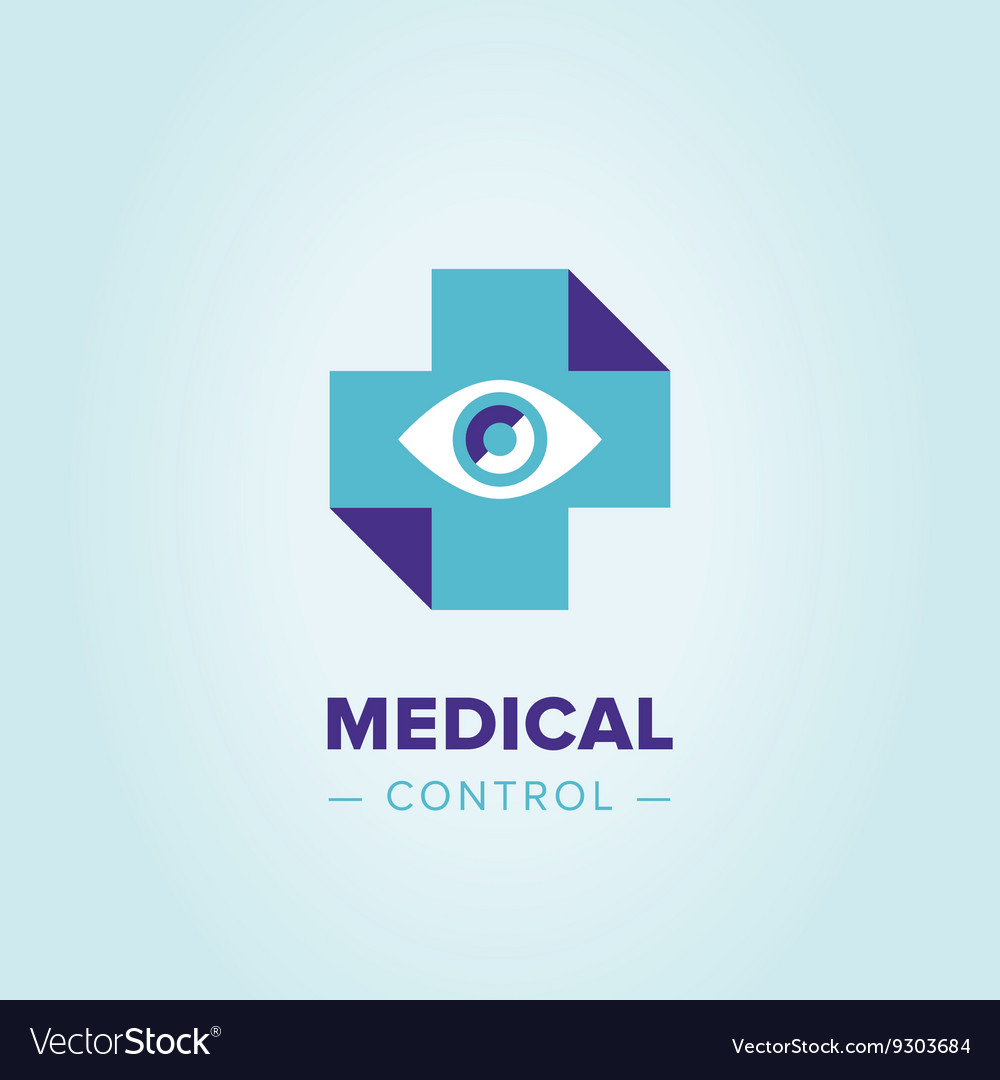 medic cross logo template royalty free vector image