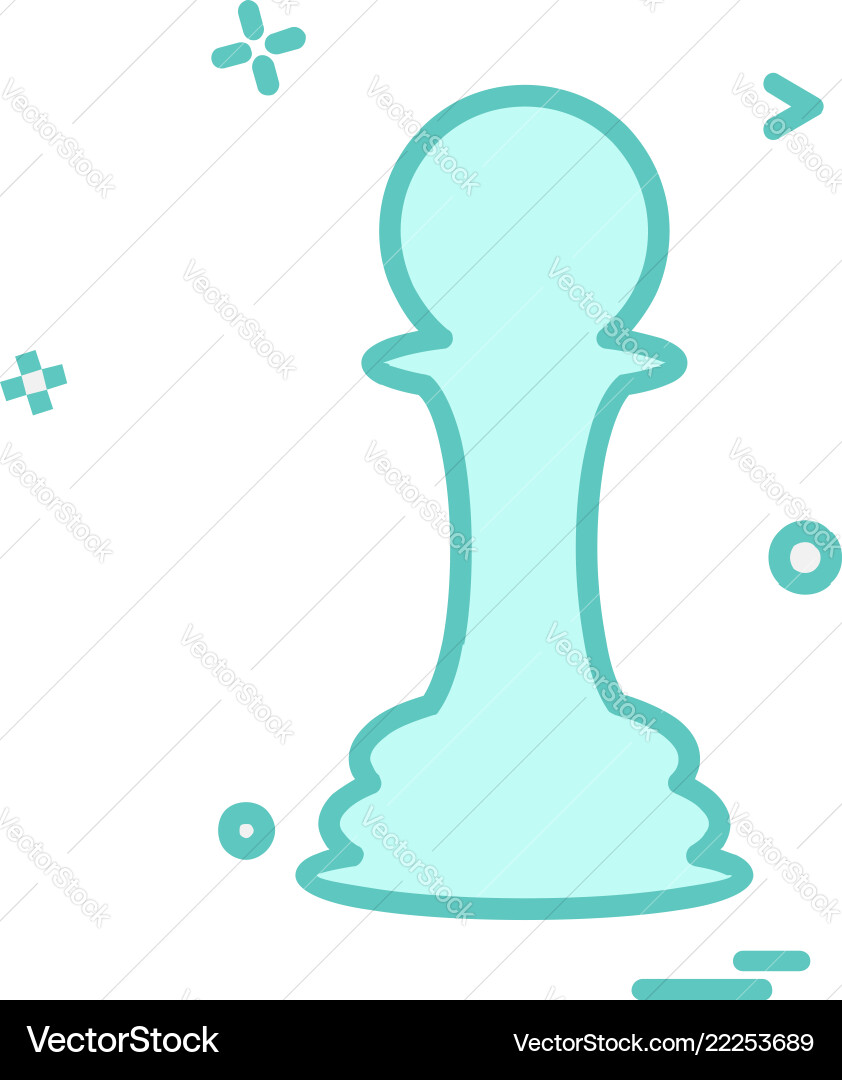 Chess icon design Royalty Free Vector Image - VectorStock