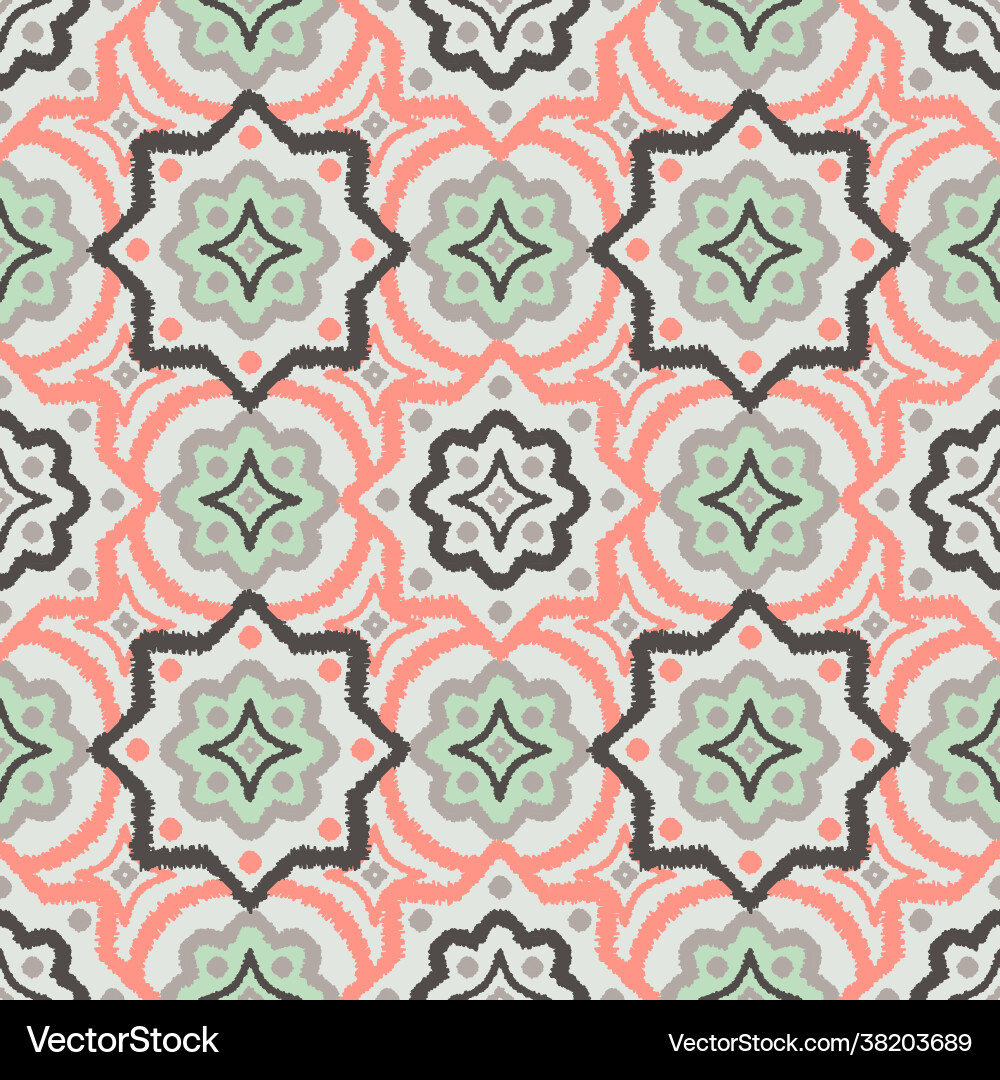 Ethnic seamless pattern background Royalty Free Vector Image