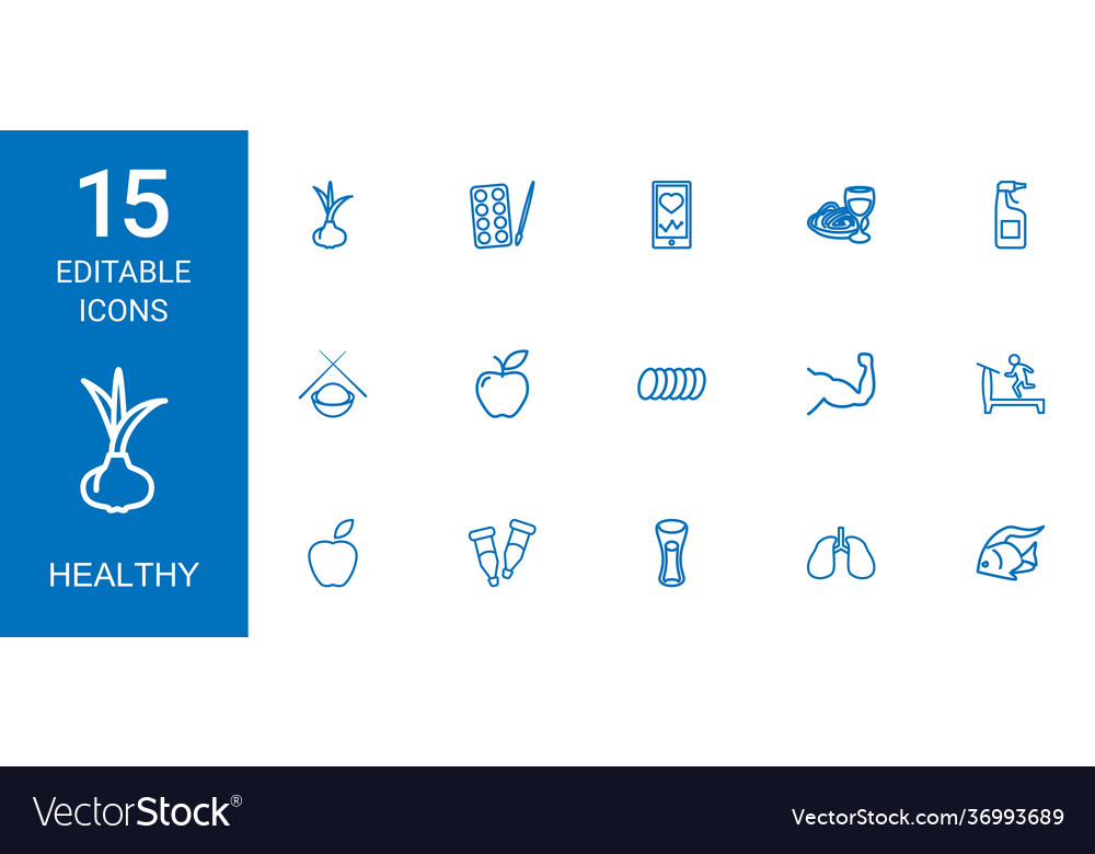 Healthy icons