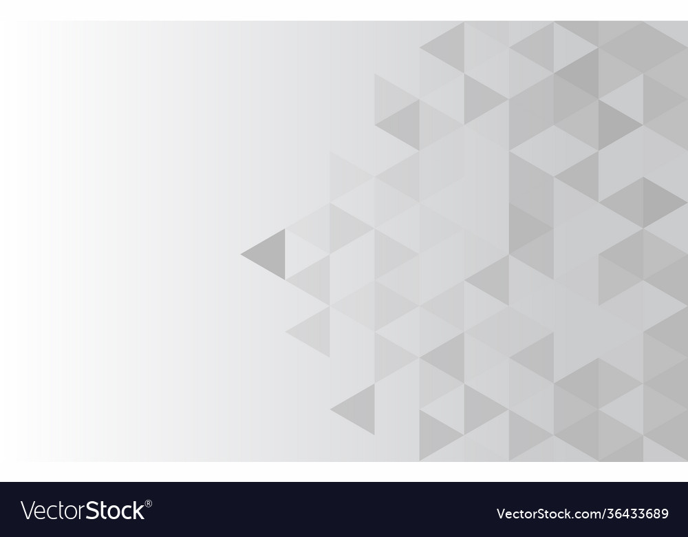 White and gray gradient background geometric