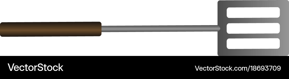 Isolated barbecue spatula Royalty Free Vector Image
