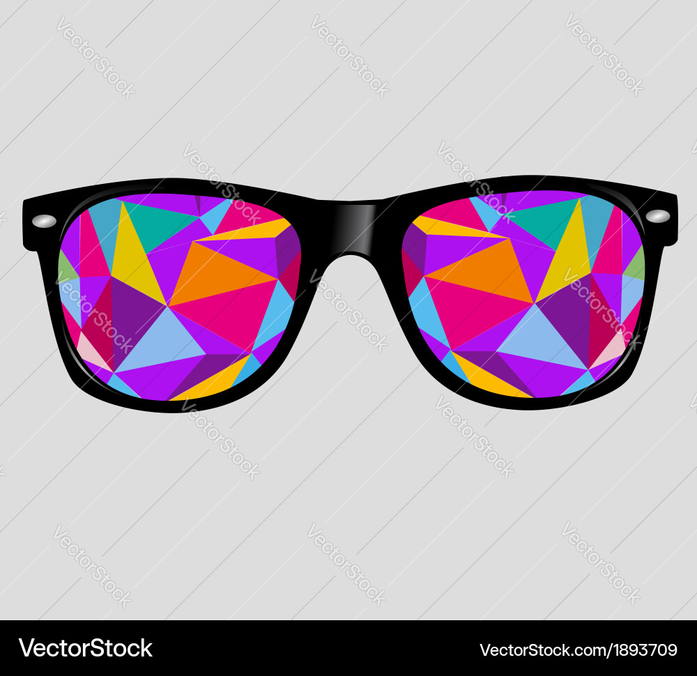 Sunglasses background Royalty Free Vector Image