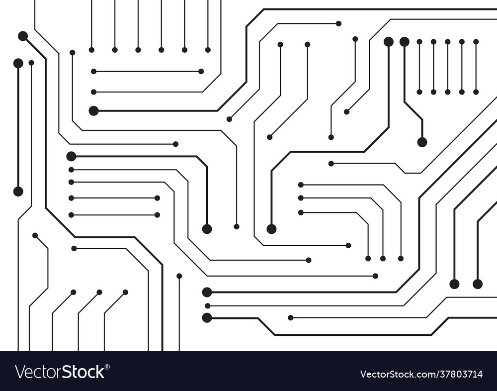 Circuit technology background with hi-tech