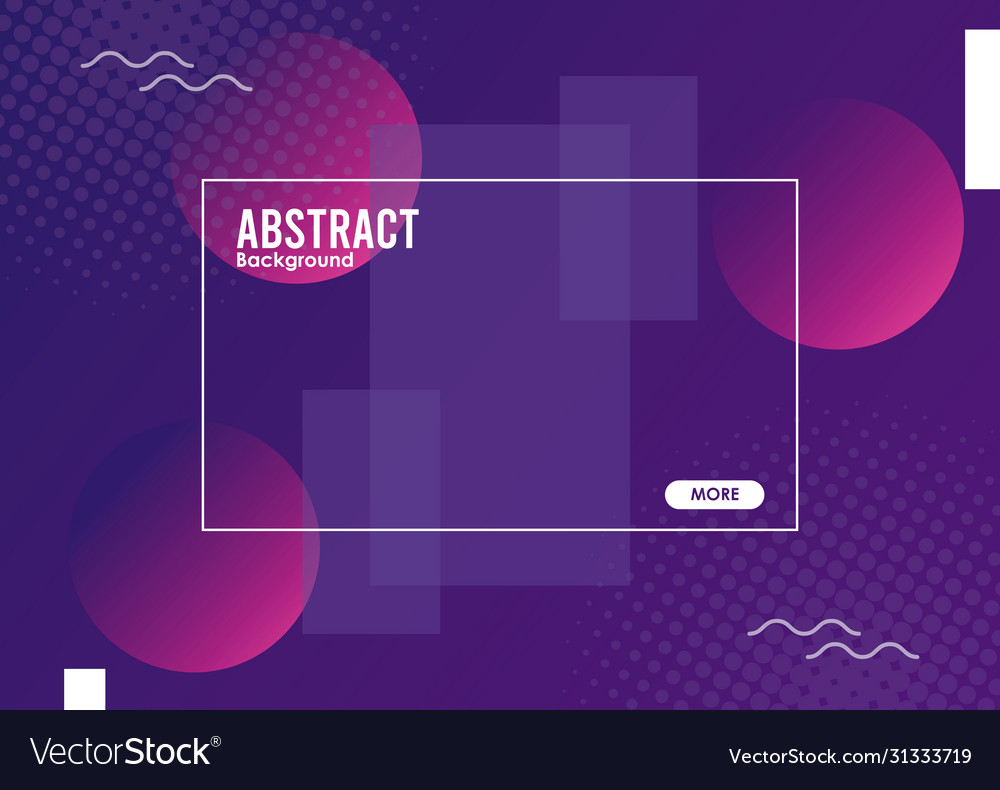 Square frame colorful abstract background Vector Image