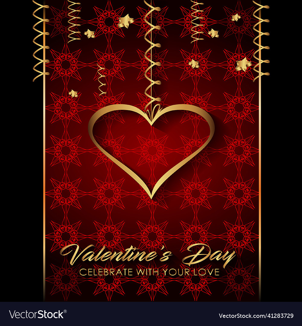 Valentines day background for dinner invitations