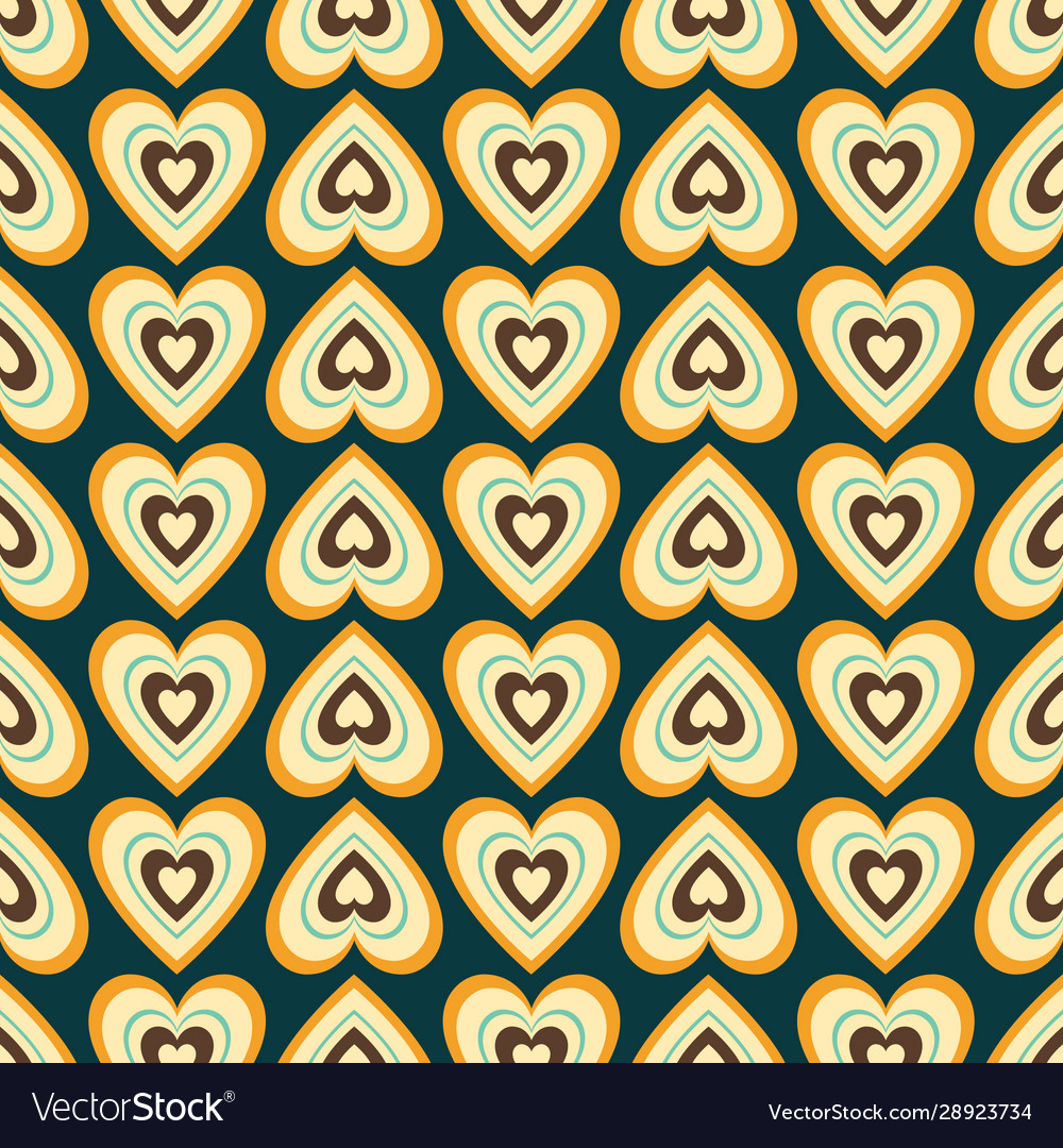 Seamless retro abstract pattern Royalty Free Vector Image