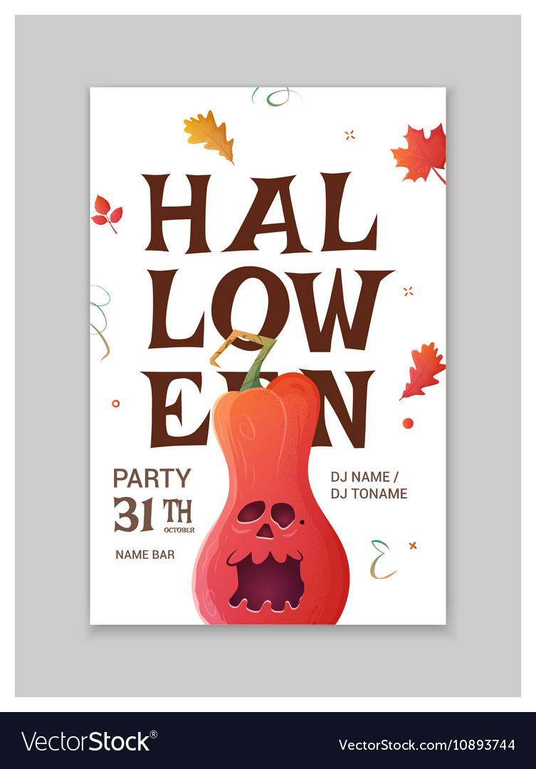 Halloween Party Poster