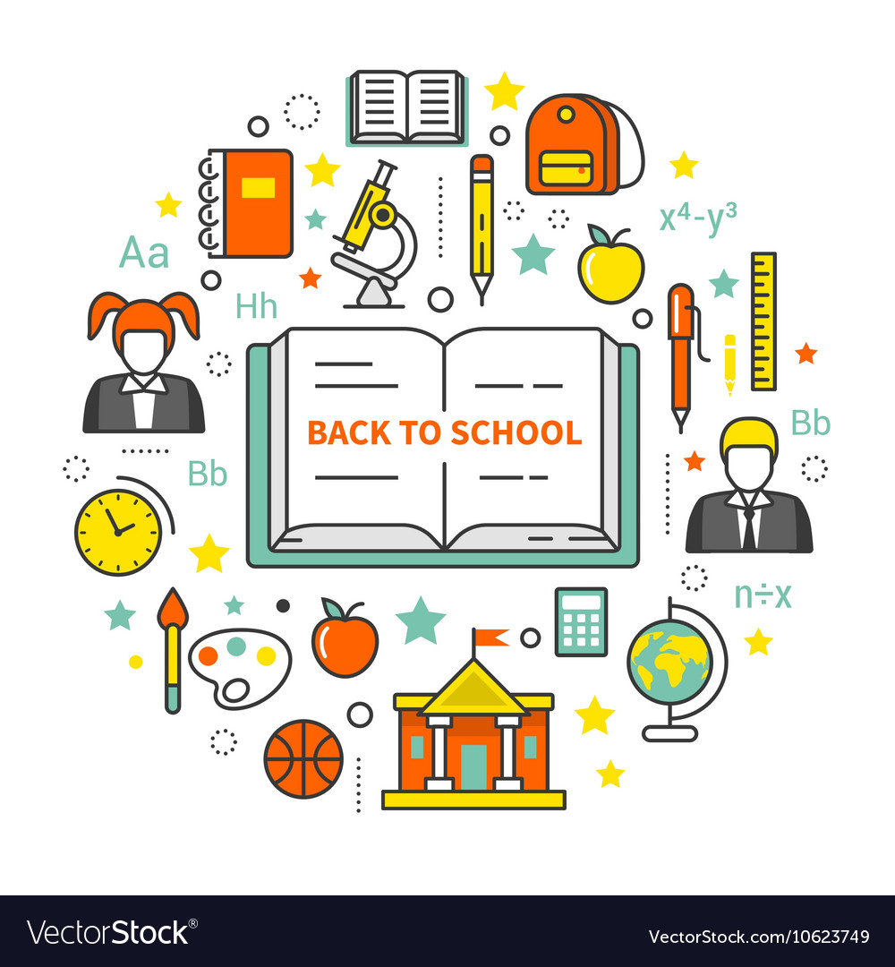 Back To School Vector Art, Icons, and Graphics for Free Download