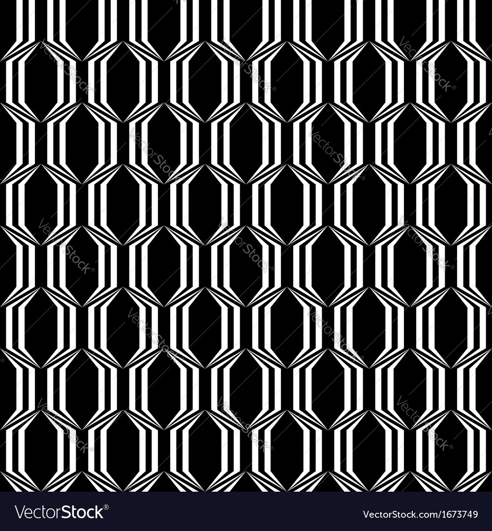 Design seamless monochrome trellised pattern