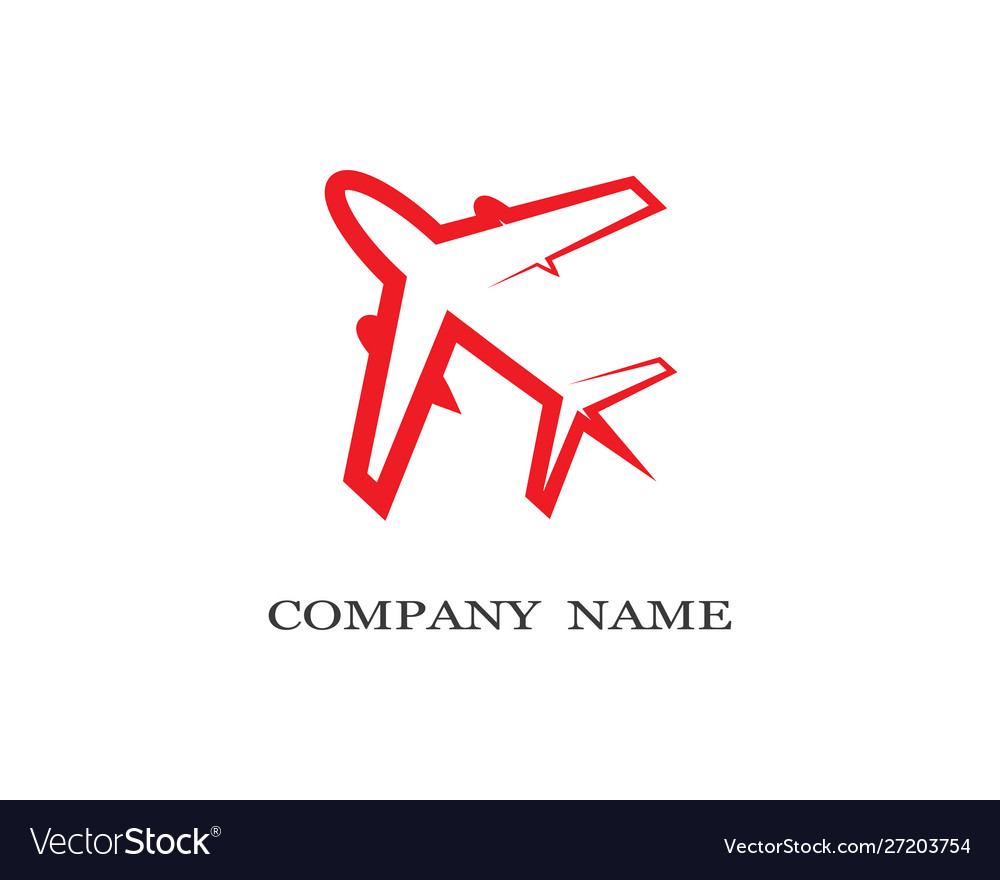 Airplane symbol icon Royalty Free Vector Image