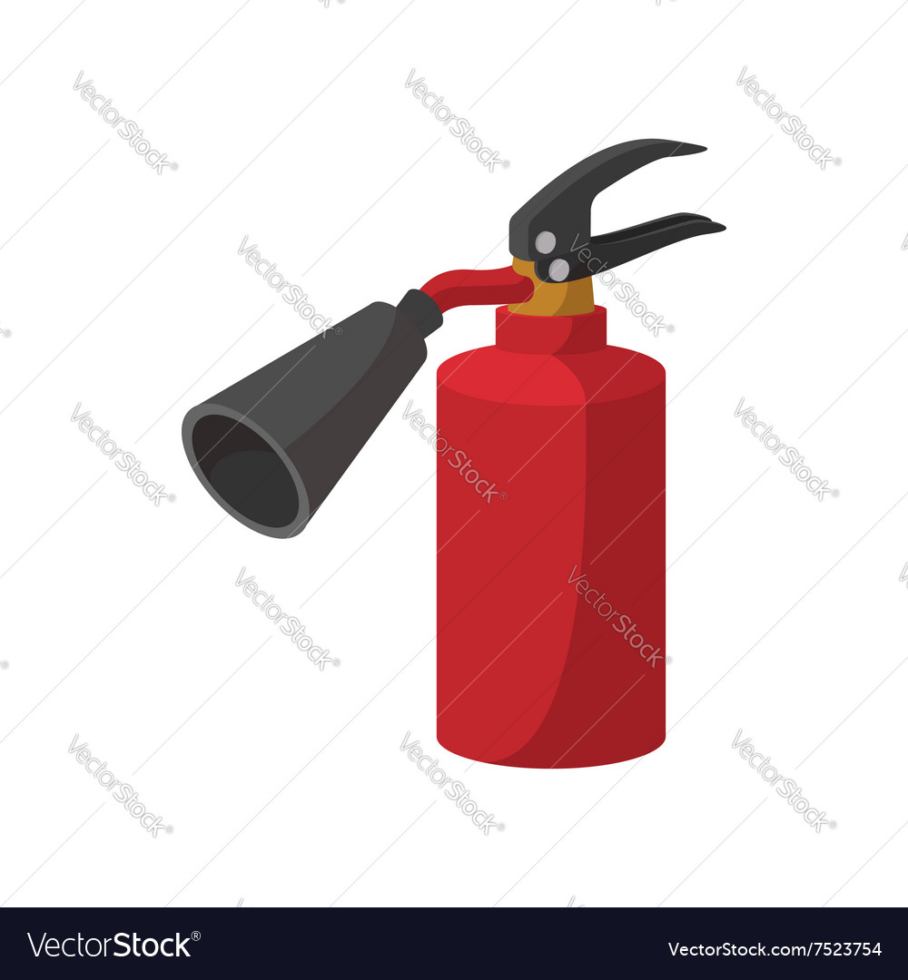 fire extinguisher cartoon