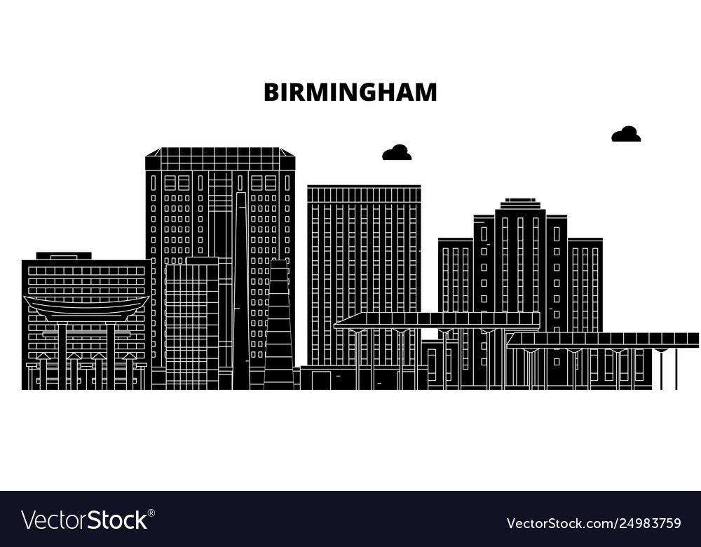 Birminghamunited Staaten Skyline Reisen