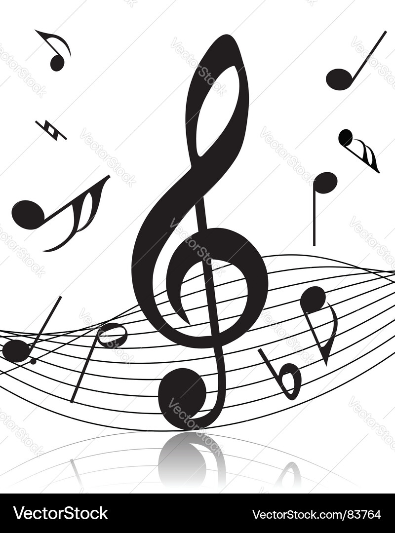 Musical notes Royalty Free Vector Image - VectorStock