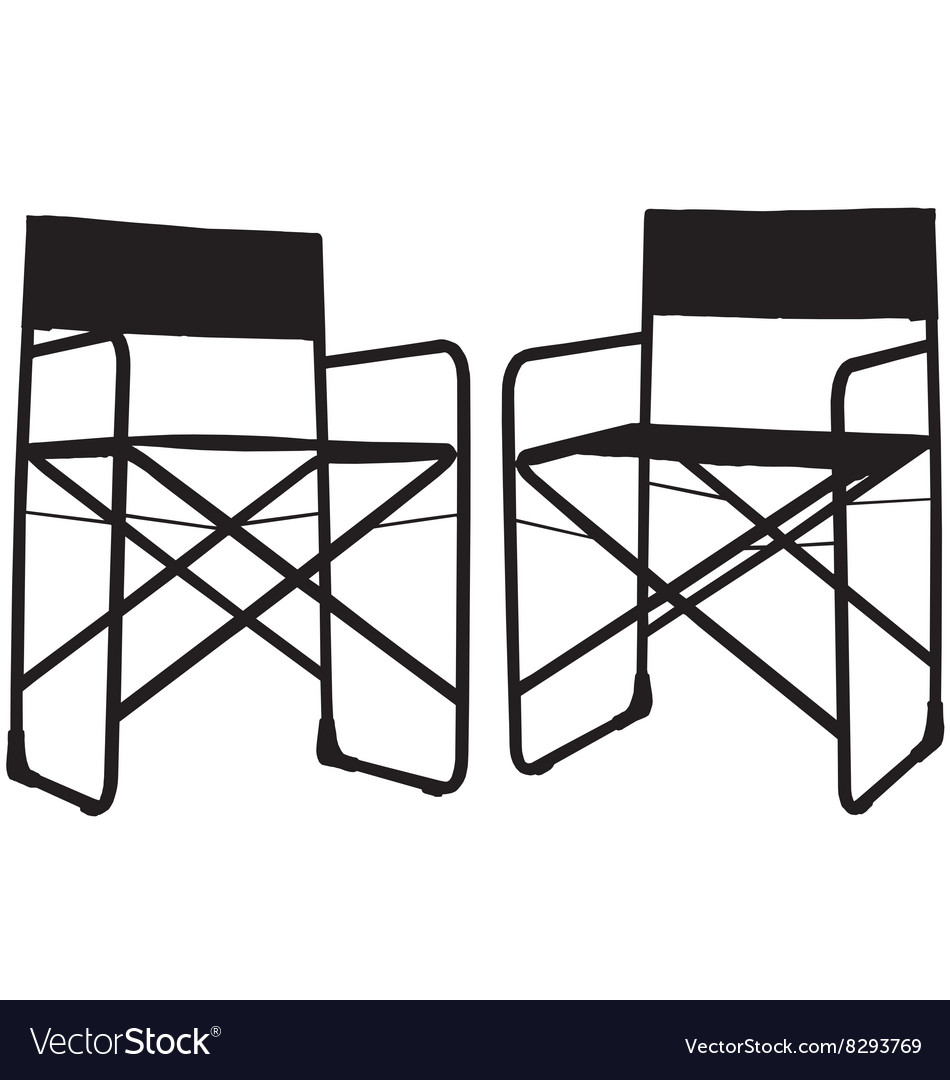 Download Camping chair Royalty Free Vector Image - VectorStock