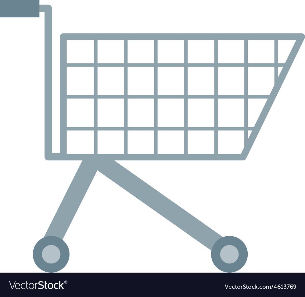 Empty cart Royalty Free Vector Image - VectorStock