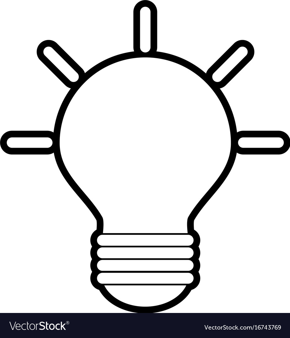 Light bulb Royalty Free Vector Image - VectorStock
