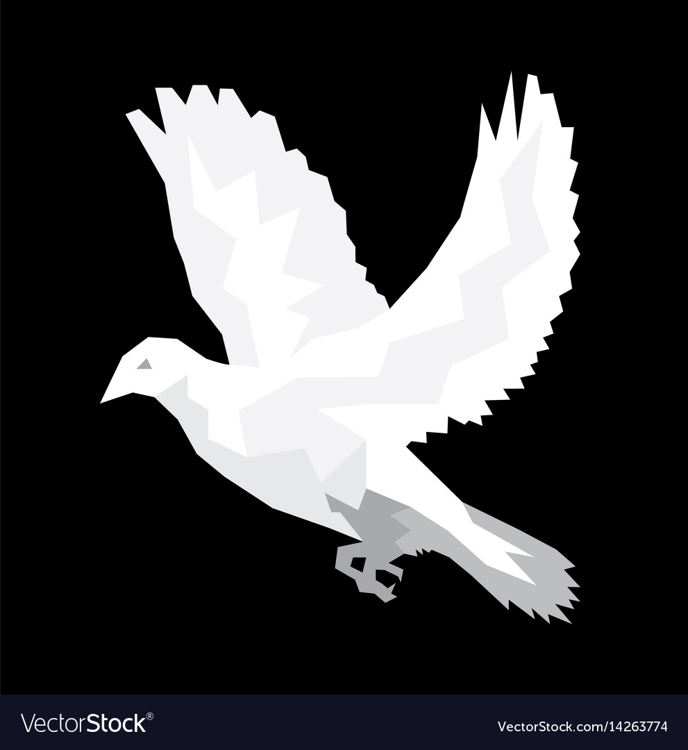 Dove holy spirit Royalty Free Vector Image - VectorStock