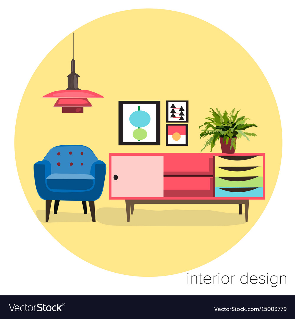 Interior Design Furniture Logo