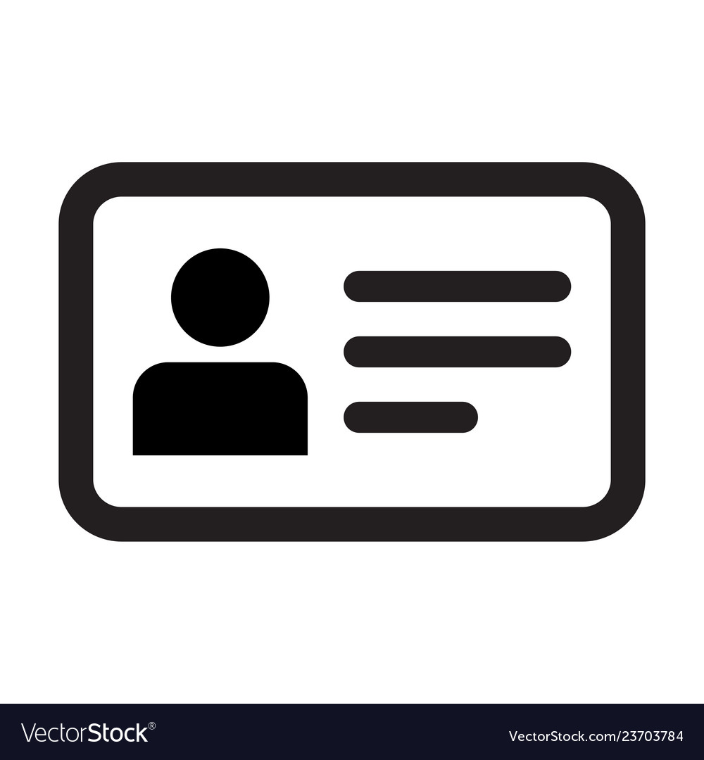 Name icon male user person profile avatar symbol Vector Image