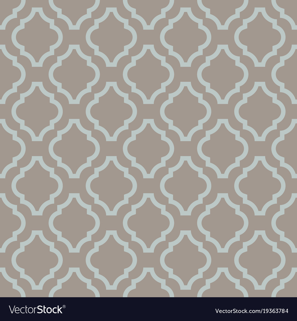 Quatrefoil Seamless Pattern Royalty Free Vector Image